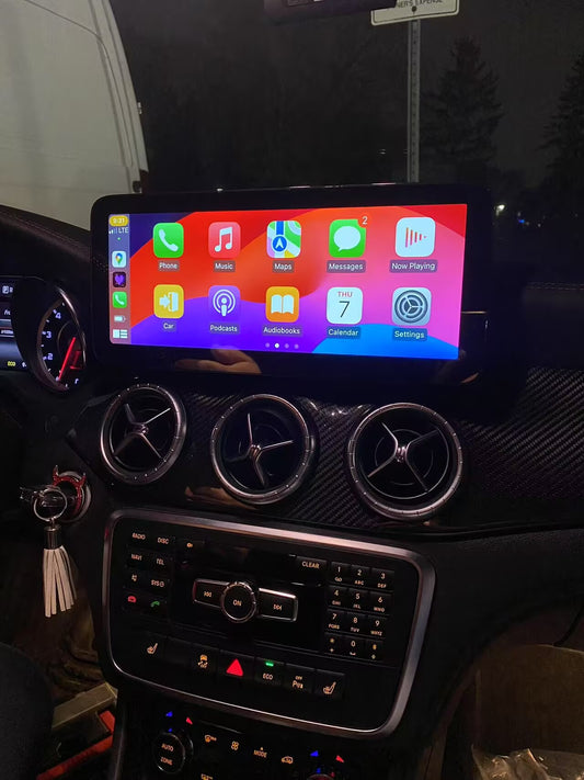 Crzcar free shipping 1920*720 2012-2015 Mercedes Benz A class W176 GLA X156 CLA C117 NTG4.5 10.25″ 12.3'' Android Touch Screen | GPS | WIFI | BT | Built-in Wireless Apple CarPlay  Android Auto