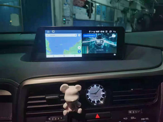 Crzcar free shipping quaclomm snapdragon 1920*720 12.3″ Android Touch Screen for LEXUS RX RHD Right hand side2016 2017 2018 2019 OEM FIT REPLACEMENT| GPS | WIFI | BT | Built-in Wireless Apple CarPlay  Android Auto