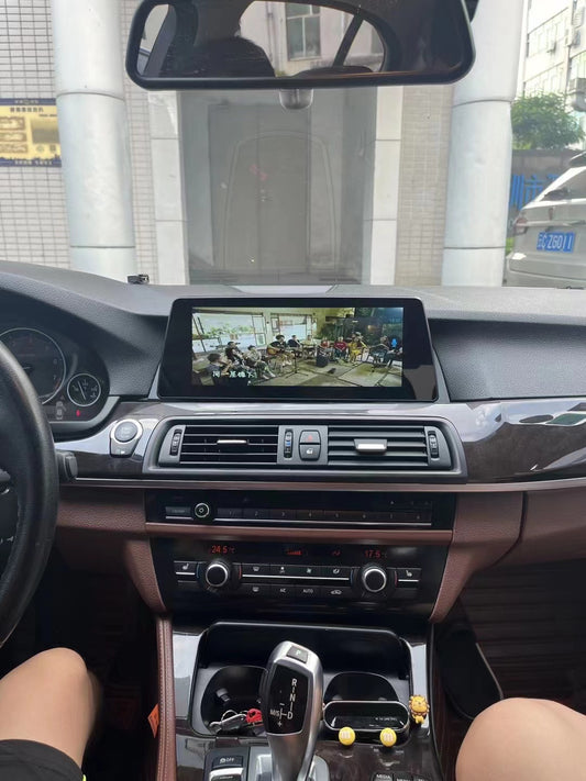 Crzcar free shipping linux screen for BMW 5 Series F10 CIC NBT 10.25″ 12.3'' Touch Screen Built-in Wireless Apple CarPlay Android Auto