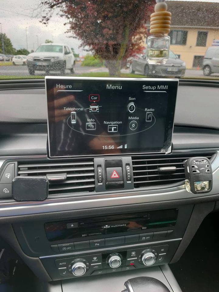 Crzcar free shipping for Audi A6 Android 13 9'' 2012-2019 screen Quaclomm Snapdragon 8 core Wireless Apple CarPlay Android Auto