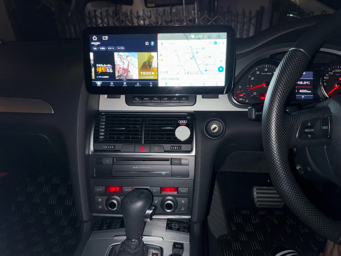 Crzcar free shipping for Audi Q7 RHD Right hand drive Android 13 10.25'' 12.3'' 2005-2015 screen Quaclomm Snapdragon 8 core Wireless Apple CarPlay Android Auto