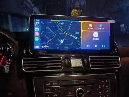 Crzcar free shipping 1920*720 Mercedes Benz GLE GLS NTG5.0 2015-2018  9'' 12.3'' Android Touch Screen Built-in Wireless Apple CarPlay  Android Auto