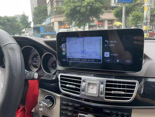 Crzcar free shipping 1920*720 Mercedes Benz E class W212 NTG4.0 10.25″ 12.3'' Android Touch Screen Built-in Wireless Apple CarPlay Android Auto