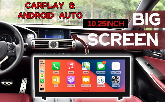 Lexus IS & RC android carplay screen : Spend 30s self-checking to avoid 99% of errors!