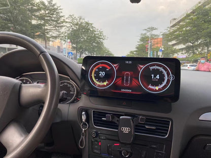 Crzcar free shipping for Audi Q5 Android 13 10.25'' 12.3'' 2009-2016 screen Quaclomm Snapdragon 8 core Wireless Apple CarPlay Android Auto