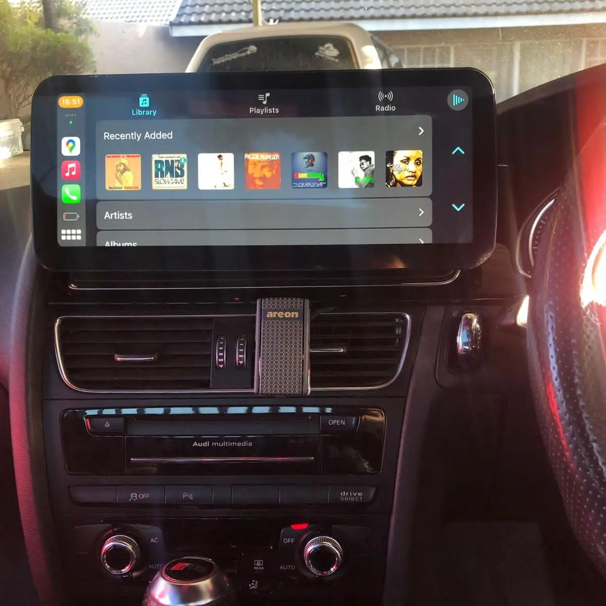 Crzcar free shipping for Audi A4 A5 RHD right hand drive Android 13 10.25'' 12.3'' 2009-2016 screen Quaclomm Snapdragon 8 core Wireless Apple CarPlay Android Auto