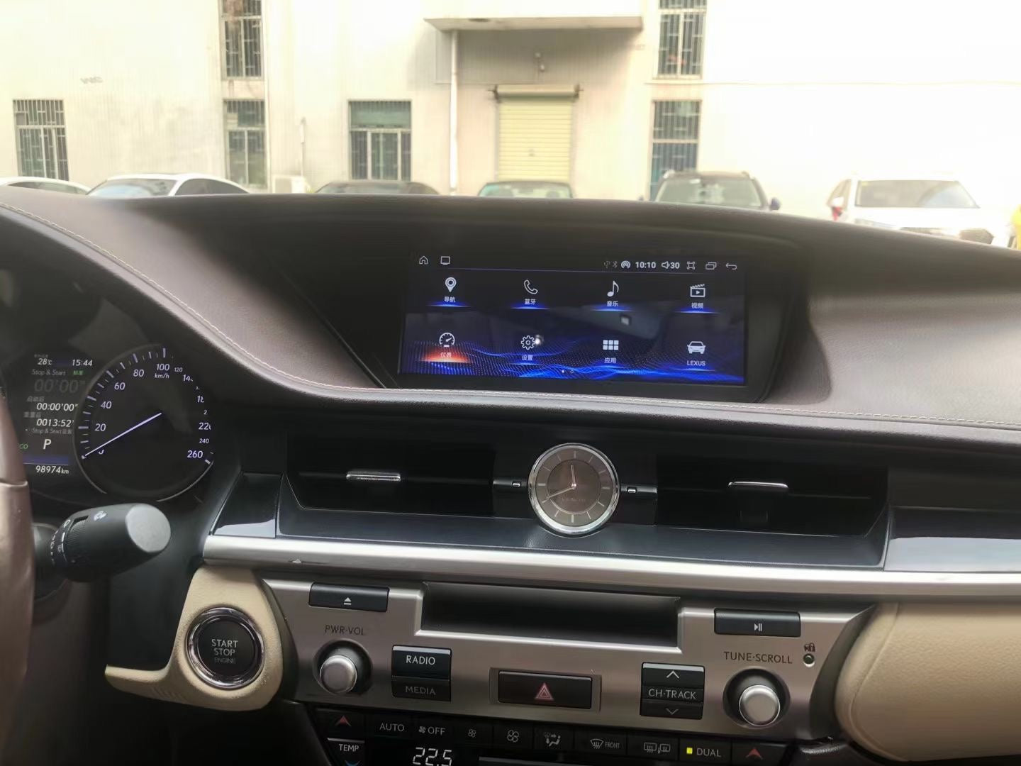 Crzcar free shipping 1920*720 10.25'' Android Touch Screen for LEXUS ES 2013 2014 2015 2016 2017 2018 2019 OEM FIT REPLACEMENT Built-in Wireless Apple CarPlay  Android Auto