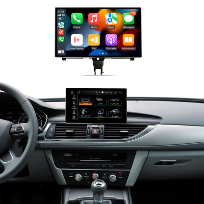 Crzcar free shipping for Audi A6 Android 13 9'' 2012-2019 screen Quaclomm Snapdragon 8 core Wireless Apple CarPlay Android Auto