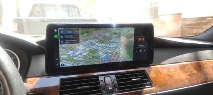 Crzcar free shipping 1920*720 quaclomm BMW 5 Series E60 CCC CIC OEM FIT REPLACEMENT 10.25″ 12.3'' Android Touch Screen Built-in Wireless Apple CarPlay Android Auto