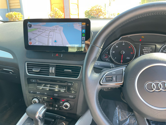 Crzcar free shipping for Audi Q5 RHD right hand drive Android 13 10.25'' 12.3'' 2009-2016 screen Quaclomm Snapdragon 8 core Wireless Apple CarPlay Android Auto