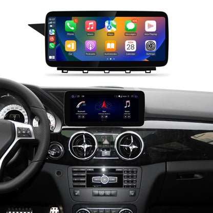 Crzcar free shipping 1920*720 Mercedes Benz GLK X204 LHD NTG4.5 2013-2015 10.25″ 12.3'' Android Touch Screen Built-in Wireless Apple CarPlay  Android Auto