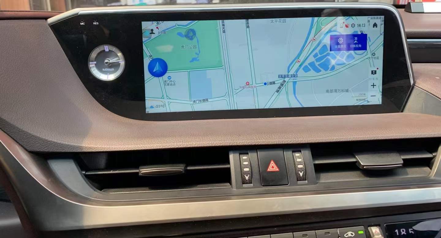 Crzcar free shipping 1920*720 12.3'' Android Touch Screen for LEXUS ES 2020 2021 OEM FIT REPLACEMENT| GPS | WIFI | BT | Built-in Wireless Apple CarPlay  Android Auto