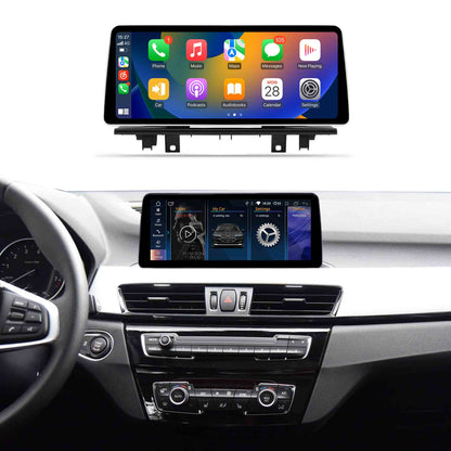Crzcar free shipping 1920*720 quaclomm BMW X1 F48 NBT EVO OEM FIT REPLACEMENT 10.25″ 12.3'' Android Touch Screen Built-in Wireless Apple CarPlay Android Auto