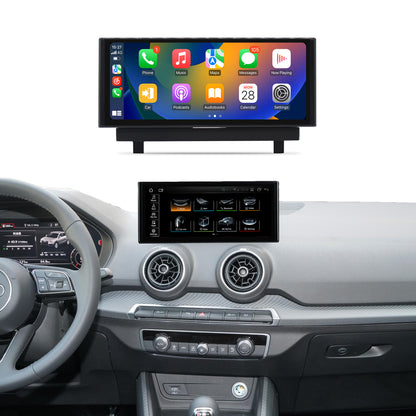 Crzcar free shipping for Audi Q2 Android 13 10.25'' 2012-2018 screen Quaclomm Snapdragon 8 core Wireless Apple CarPlay Android Auto