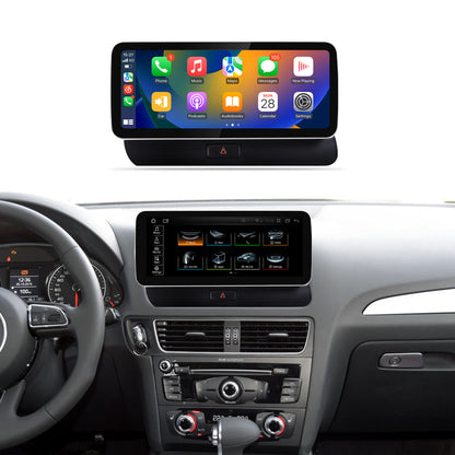 Crzcar free shipping for Audi Q5 Android 13 10.25'' 12.3'' 2009-2016 screen Quaclomm Snapdragon 8 core Wireless Apple CarPlay Android Auto