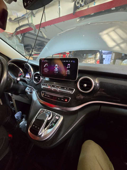 Crzcar free shipping 1920*720 Mercedes Benz V class X Class GLC NTG5.0 10.25″ 12.3'' Android Touch Screen Built-in Wireless Apple CarPlay  Android Auto