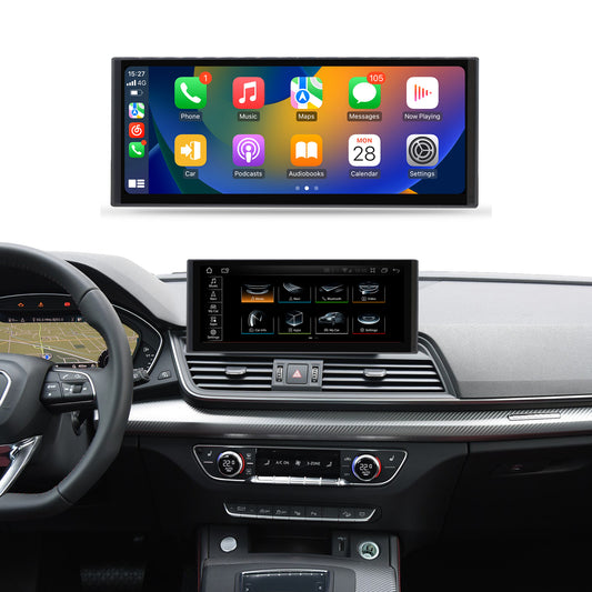 Crzcar free shipping for Audi Q5 Android 13 12.3'' screen Quaclomm Snapdragon 8 core Wireless Apple CarPlay Android Auto