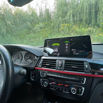 Crzcar free shipping 1920*720 BMW 3 Series 4 Series F30 F36 12.3″ Android Touch Screen Built-in Wireless Apple CarPlay  Android Auto