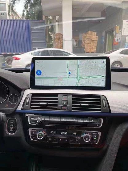 Crzcar free shipping 1920*720 BMW 3 Series 4 Series F30 F36 12.3″ Android Touch Screen Built-in Wireless Apple CarPlay  Android Auto