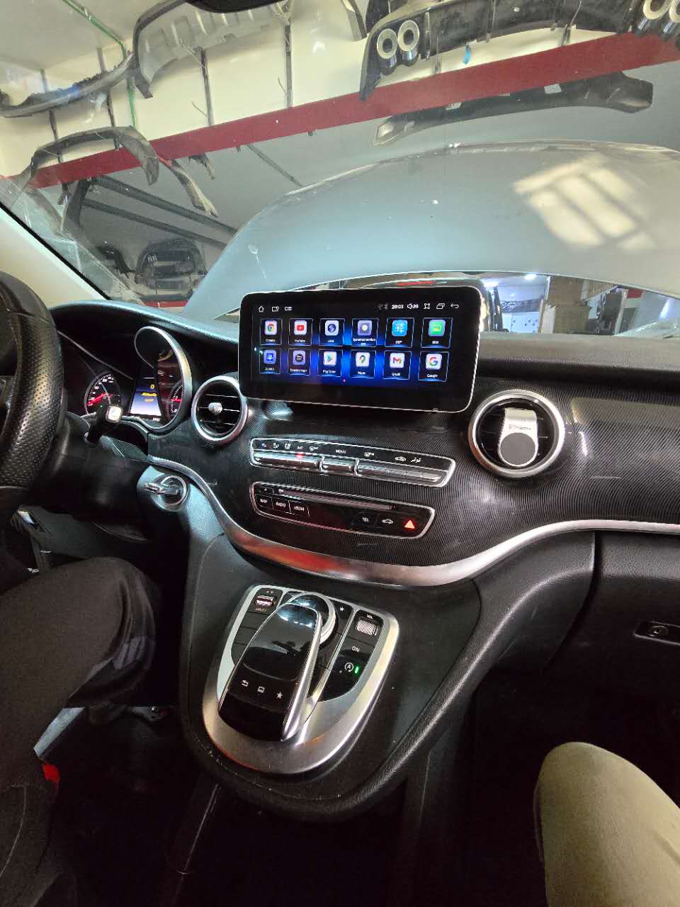 Crzcar free shipping 1920*720 Mercedes Benz V class X Class GLC NTG5.0 10.25″ 12.3'' Android Touch Screen Built-in Wireless Apple CarPlay  Android Auto