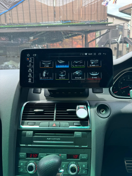 Crzcar free shipping for Audi A6 RHD Right hand drive Android 13 10.25'' 12.3'' 2005-2011 screen Quaclomm Snapdragon 8 core Wireless Apple CarPlay Android Auto