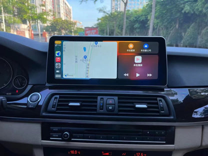 Crzcar free shipping 1920*720 quaclomm BMW 5 Series F10 CIC NBT OEM FIT REPLACEMENT 10.25″ 12.3'' Android Touch Screen Built-in Wireless Apple CarPlay Android Auto