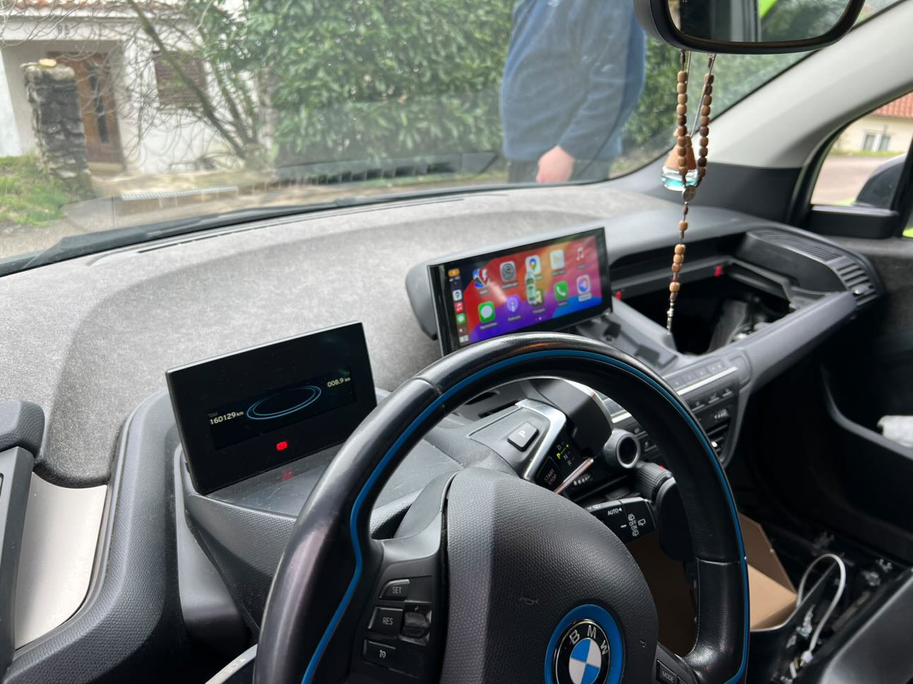 Crzcar free shipping 1920*720 BMW i3 OEM FIT REPLACEMENT 10.25″  Quaclomm snapdragon Android Touch Screen Wireless Apple CarPlay  Android Auto