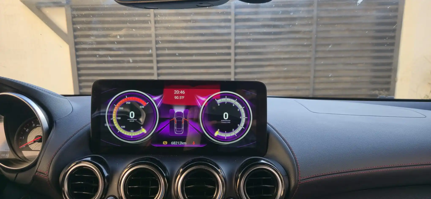 Crzcar free shipping 1920*720 Mercedes Benz V class X Class GLC NTG5.0 10.25″ 12.3'' Android Touch Screen Built-in Wireless Apple CarPlay  Android Auto