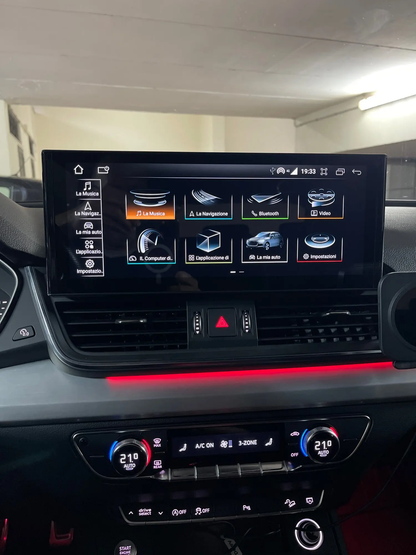 Crzcar free shipping for Audi A4 A5 B9 Android 13 12.3'' screen Quaclomm Snapdragon 8 core Wireless Apple CarPlay Android Auto