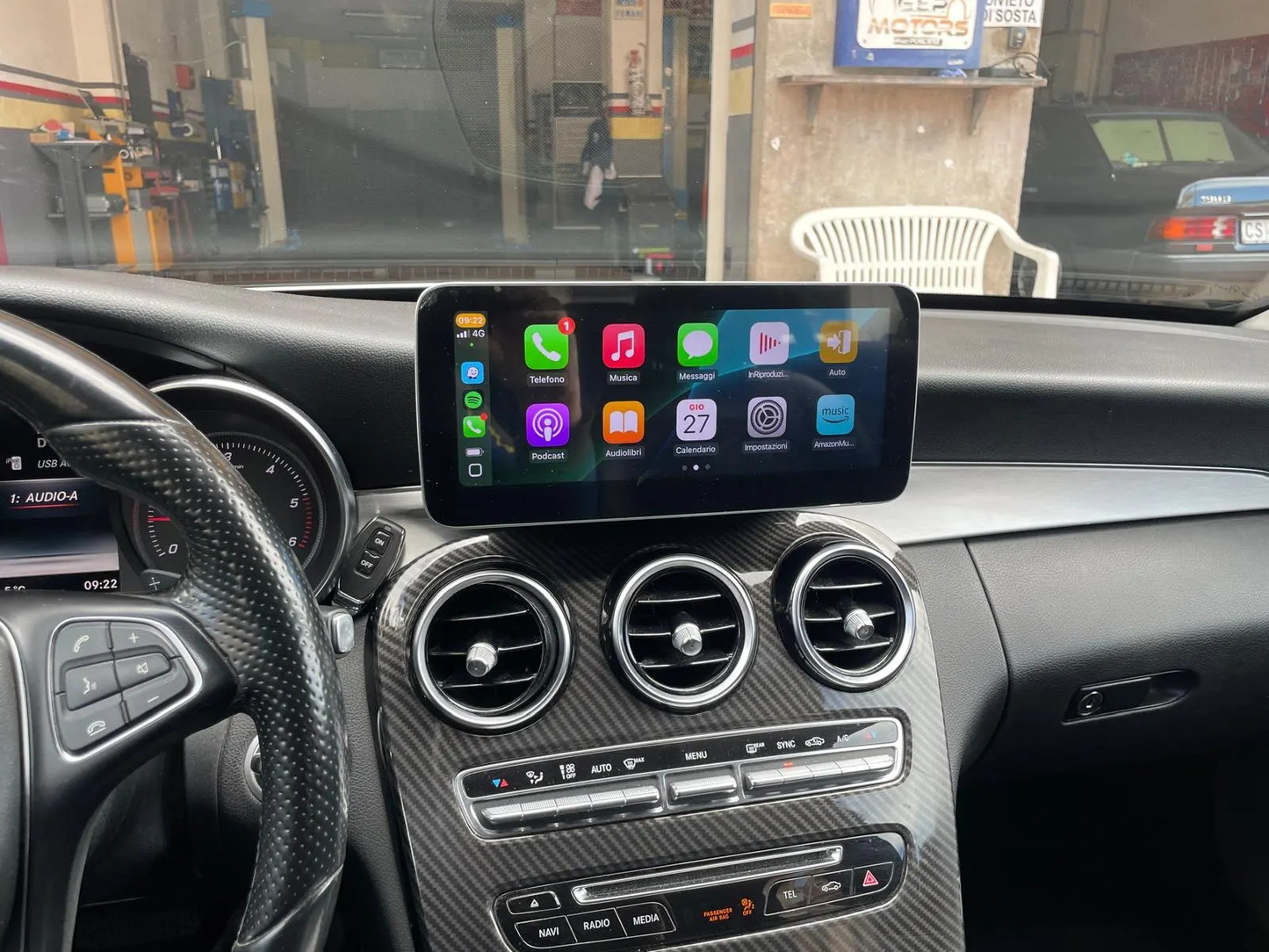 Crzcar free shipping 1920*720 Mercedes Benz C class W205 2015-2018 NTG5.0 10.25″ 12.3'' Android Touch Screen Built-in Wireless Apple CarPlay Android Auto