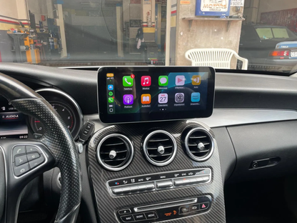 Crzcar free shipping 1920*720 Mercedes Benz C class W205 2015-2018 NTG5.0 10.25″ 12.3'' Android Touch Screen Built-in Wireless Apple CarPlay Android Auto