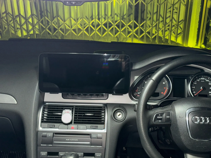 Crzcar free shipping for Audi A6 RHD Right hand drive Android 13 10.25'' 12.3'' 2005-2011 screen Quaclomm Snapdragon 8 core Wireless Apple CarPlay Android Auto