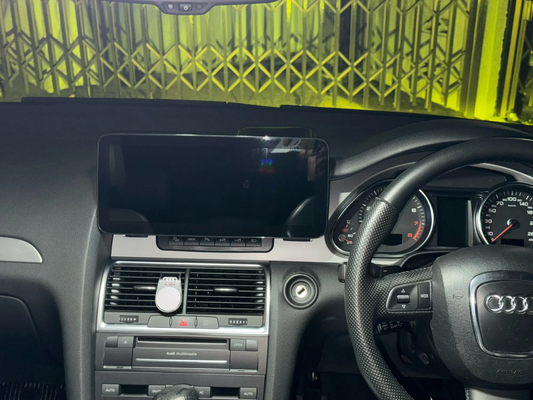 Crzcar free shipping for Audi A6 RHD Right hand drive Android 13 10.25'' 12.3'' 2005-2011 screen Quaclomm Snapdragon 8 core Wireless Apple CarPlay Android Auto