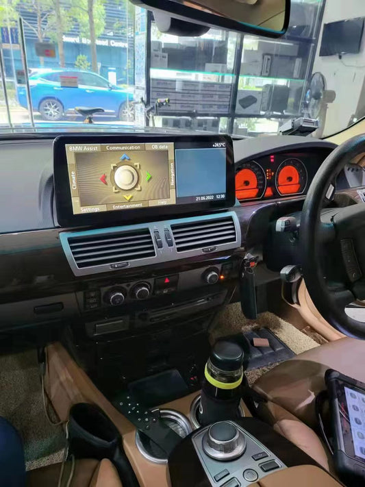 Crzcar free shipping 1920*720 quaclomm BMW 7 Series E65 OEM FIT REPLACEMENT 10.25″ 12.3'' Android Touch Screen Built-in Wireless Apple CarPlay Android Auto