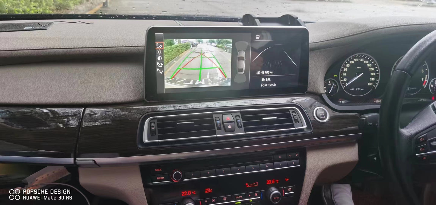 Crzcar free shipping 1920*720 quaclomm BMW 7 Series F01 CIC NBT OEM FIT REPLACEMENT 10.25″ 12.3'' Android Touch Screen Built-in Wireless Apple CarPlay Android Auto