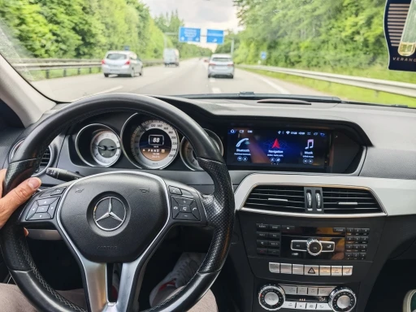 Crzcar free shipping 1920*720 Mercedes Benz C class W204 NTG4.5 2011-2014 8.8'' Android Touch Screen Built-in Wireless Apple CarPlay  Android Auto