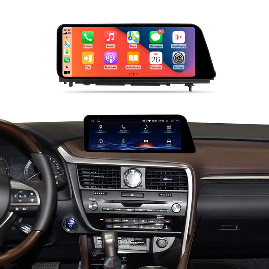 Crzcar free shipping quaclomm snapdragon 1920*720 12.3″ Android Touch Screen for LEXUS RX 2016 2017 2018 2019 OEM FIT REPLACEMENT| GPS | WIFI | BT | Built-in Wireless Apple CarPlay  Android Auto