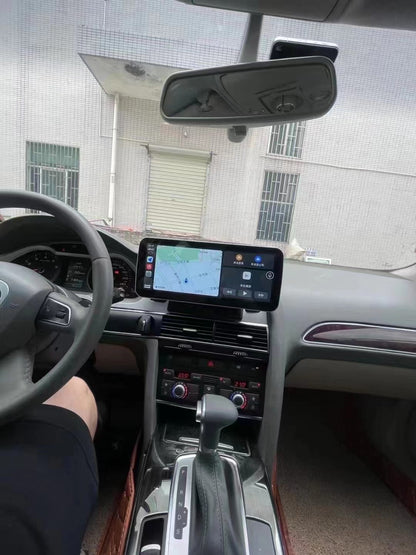 Crzcar free shipping for Audi A6 Android 13 10.25'' 12.3'' 2005-2011 screen Quaclomm Snapdragon 8 core Wireless Apple CarPlay Android Auto