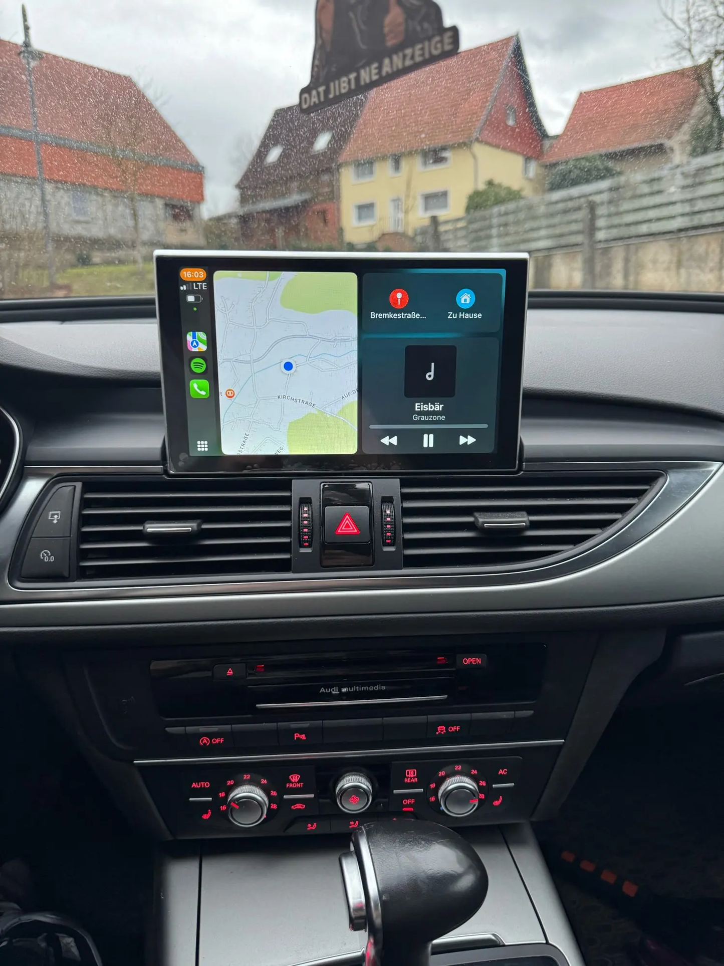 Crzcar free shipping for Audi A6 Android 13 9'' 2012-2019 screen Quaclomm Snapdragon 8 core Wireless Apple CarPlay Android Auto