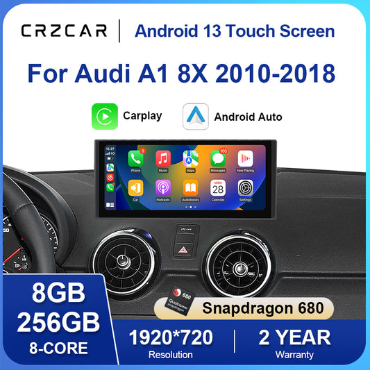 Audi A1 androdi carplay screen