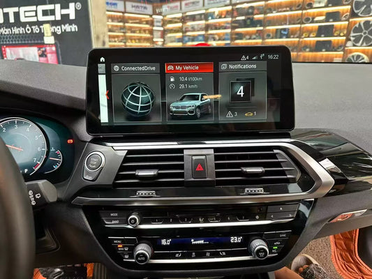 Crzcar free shipping 1920*720 quaclomm BMW X3 X4 Series G01 2019-2021 EVO OEM FIT REPLACEMENT 10.25″ 12.3'' Android Touch Screen Built-in Wireless Apple CarPlay Android Auto