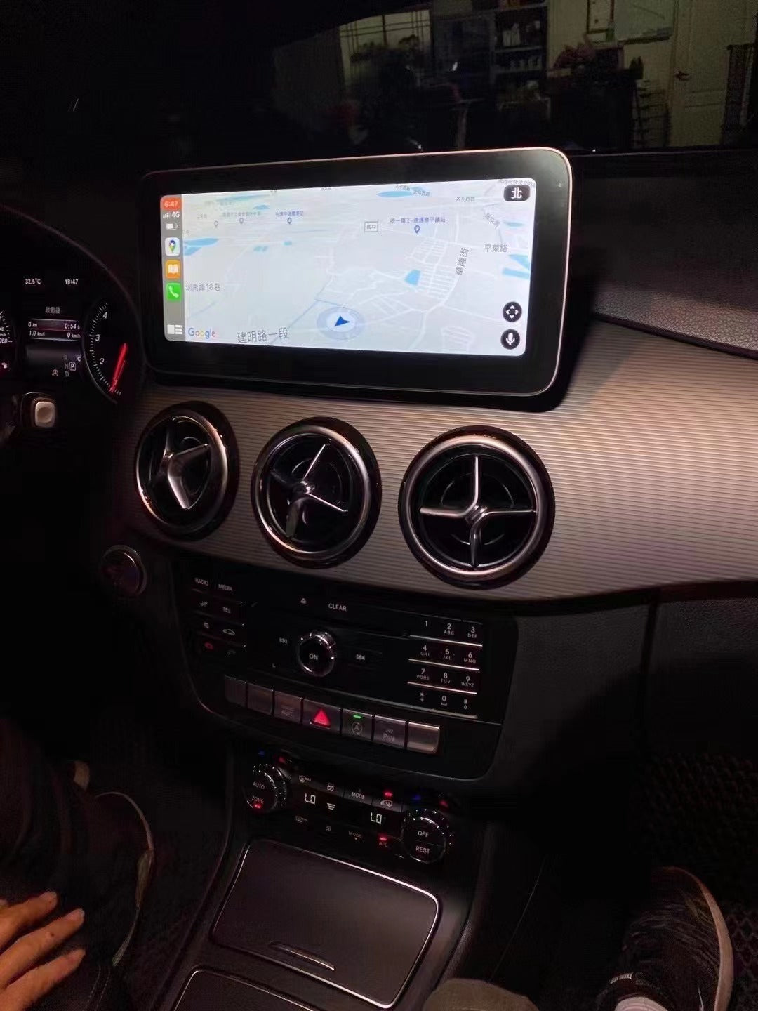 Crzcar free shipping 1920*720 Mercedes Benz B class W246 2015-2018 NTG5.0 10.25″ 12.3'' Android Touch Screen Built-in Wireless Apple CarPlay Android Auto