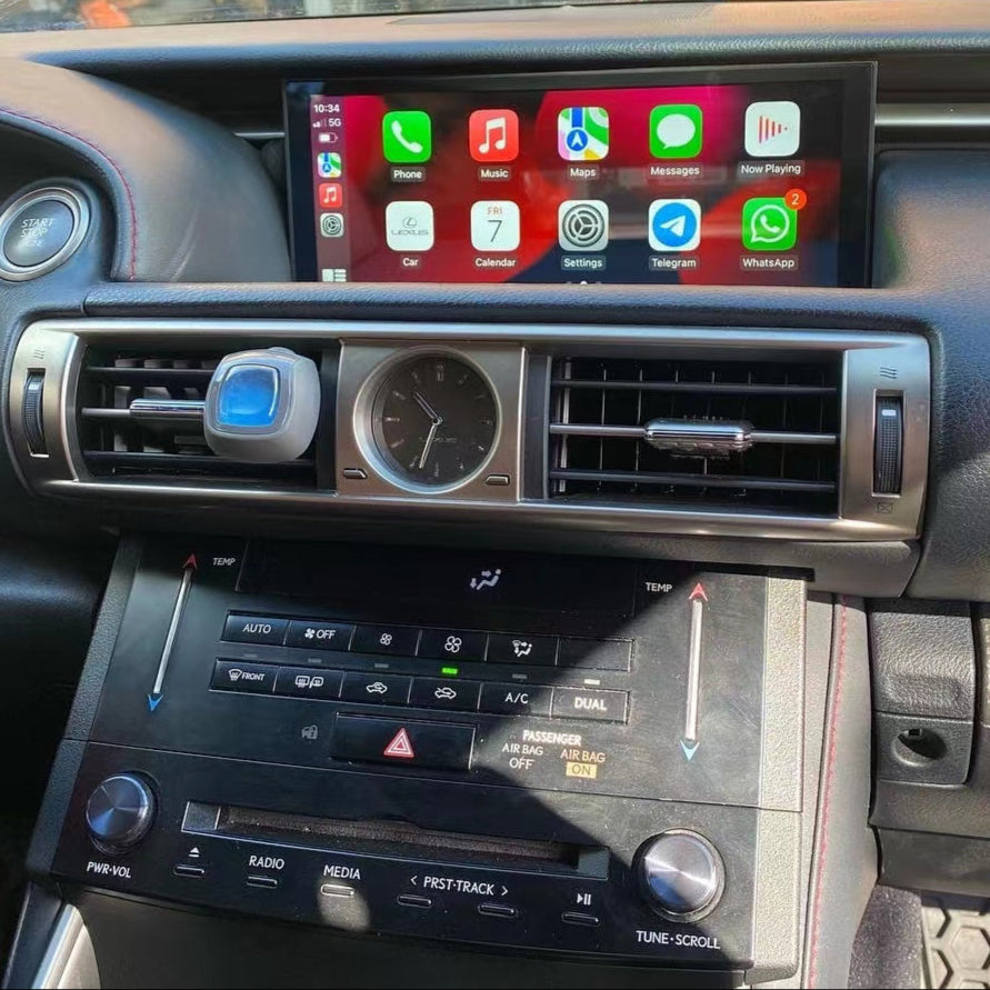 Crzcar free shipping 1920*720 10.25″ Quaclomm 665 8 CORE Android Touch Screen LEXUS IS RC 2013-2020 Apple CarPlay Android Auto