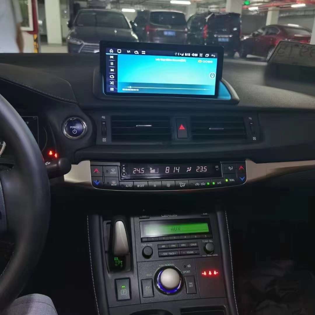 Crzcar free shipping 1920*720 10.25'' Android Touch Screen for LEXUS CT 2012 2013 2014 2015 2016 2017 2018 2019  Wireless Apple CarPlay  Android Auto