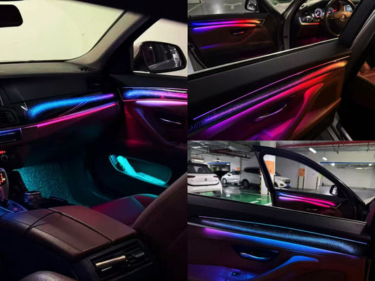 CrzCar Free Shipping car ambient light 2011 -2017 BMW 5 Series F10 Galaxy Edition (Colorful) -23 Lights