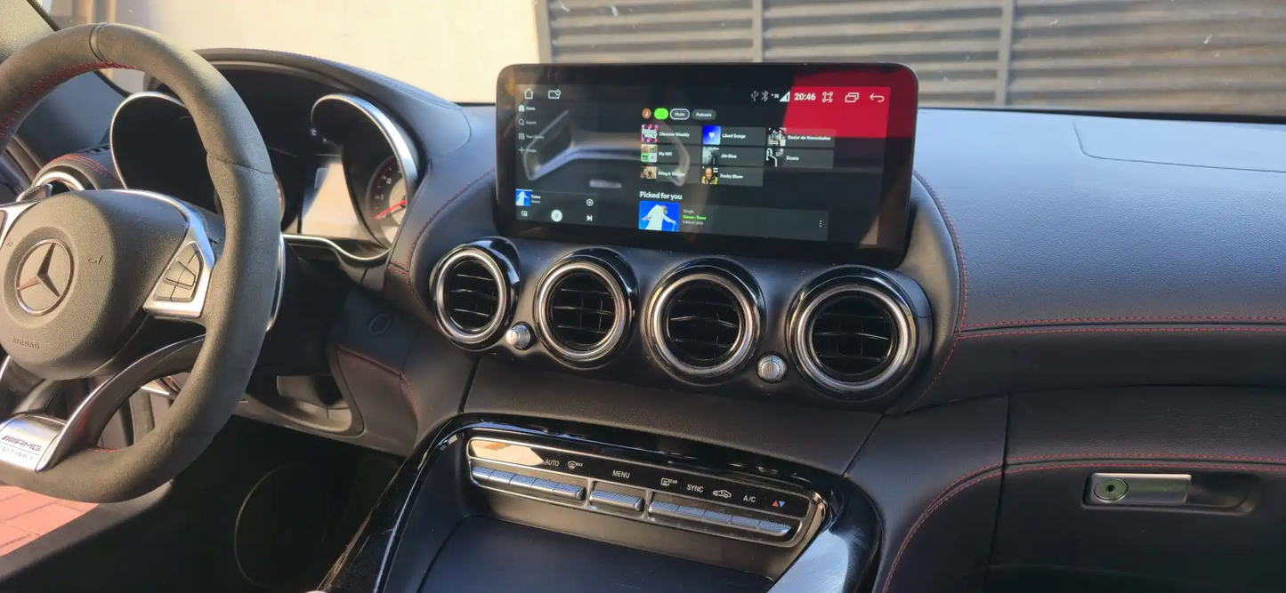 Crzcar free shipping 1920*720 Mercedes Benz V class X Class GLC NTG5.0 10.25″ 12.3'' Android Touch Screen Built-in Wireless Apple CarPlay  Android Auto