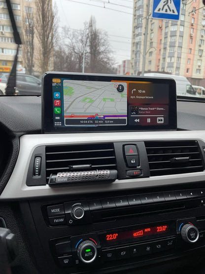 Crzcar free shipping 1920*720 BMW 3 Series 4 Series F30 F36 10.25″ Android Touch Screen Built-in Wireless Apple CarPlay  Android Auto
