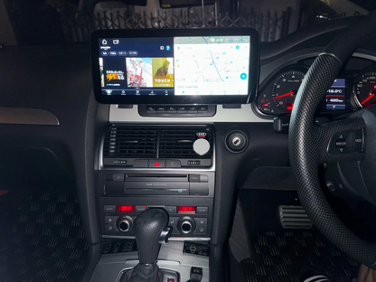 Crzcar free shipping for Audi A6 RHD Right hand drive Android 13 10.25'' 12.3'' 2005-2011 screen Quaclomm Snapdragon 8 core Wireless Apple CarPlay Android Auto