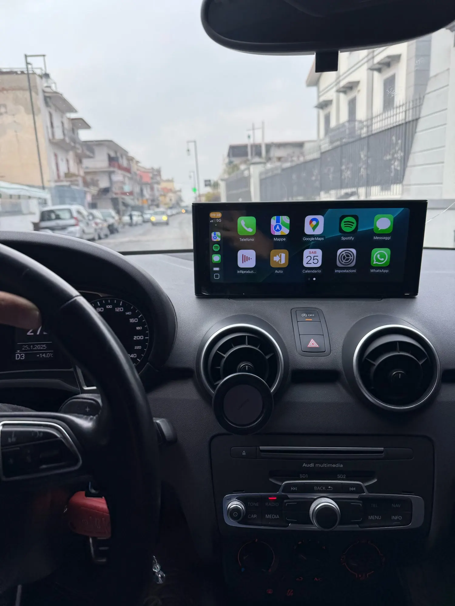 Crzcar free shipping for Audi A1 Android 13 10.25'' 2010-2018 screen Quaclomm Snapdragon 8 core Wireless Apple CarPlay Android Auto