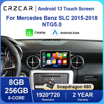 For Mercedes Benz SLC 2015-2018 NTG5.0 android touch screen carplay